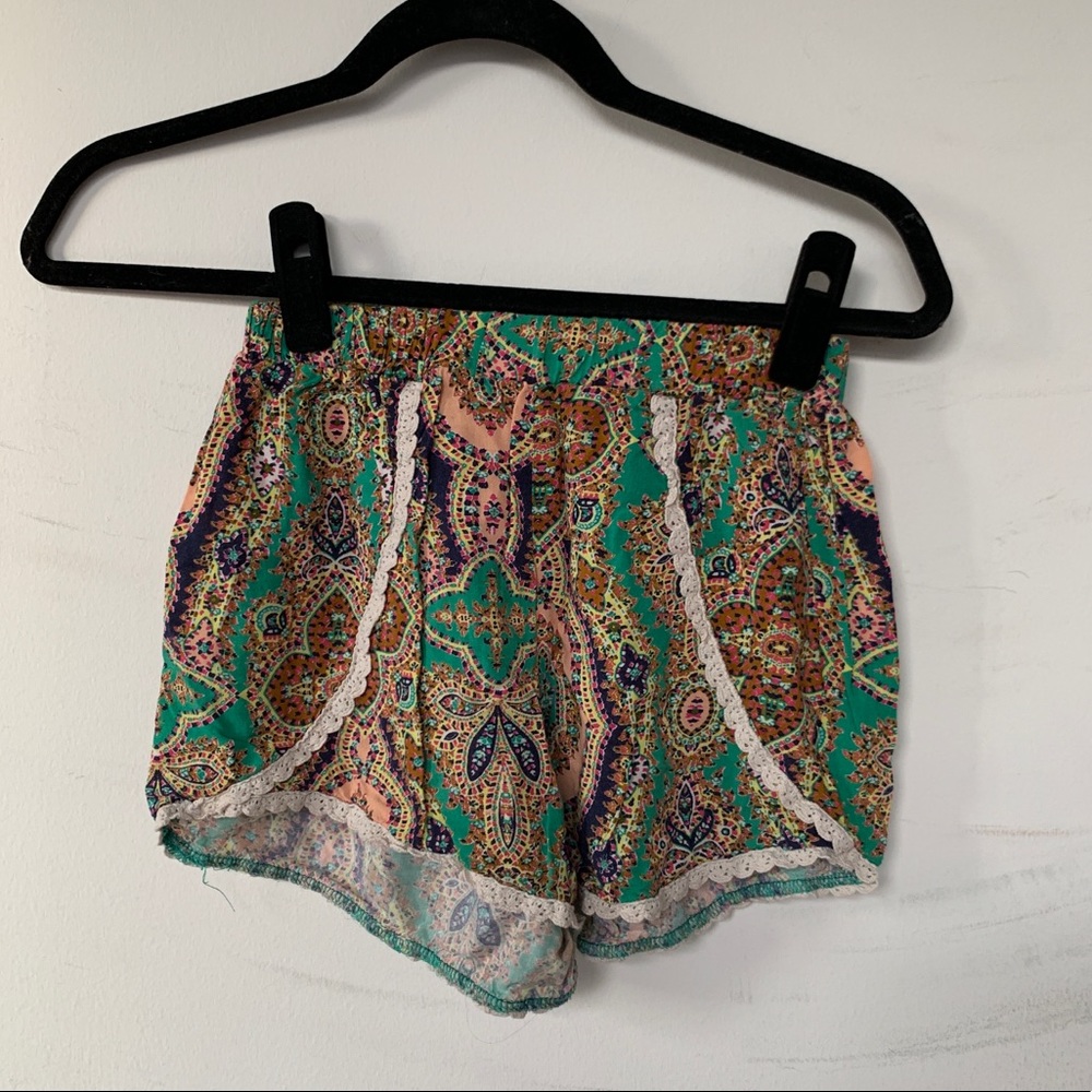 Colorful trendy shorts